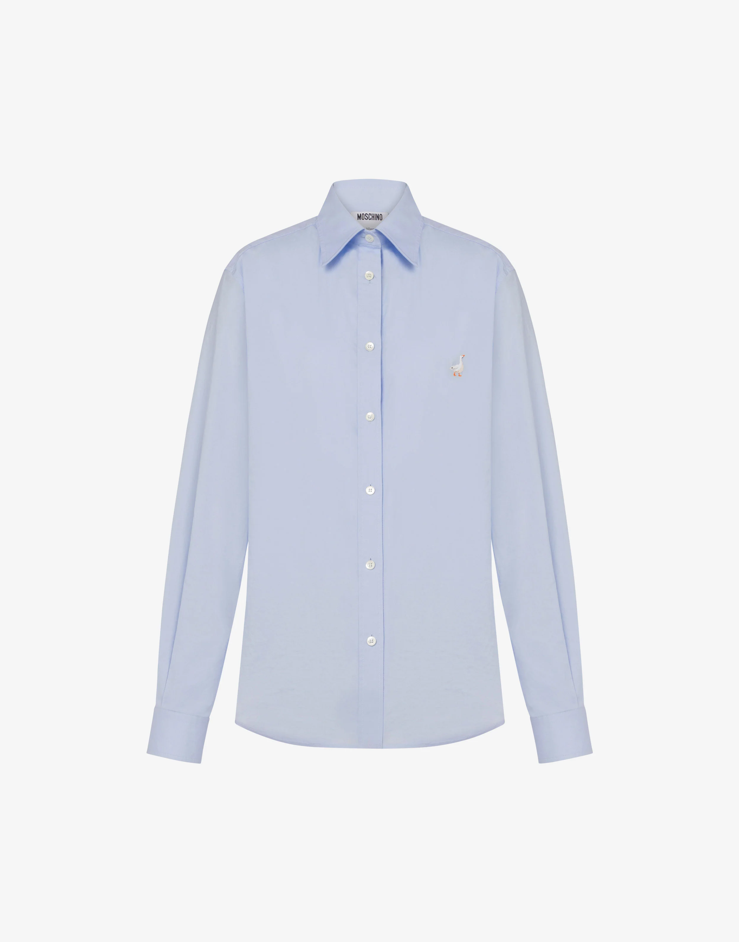 Camicia in popeline di cotone Goose