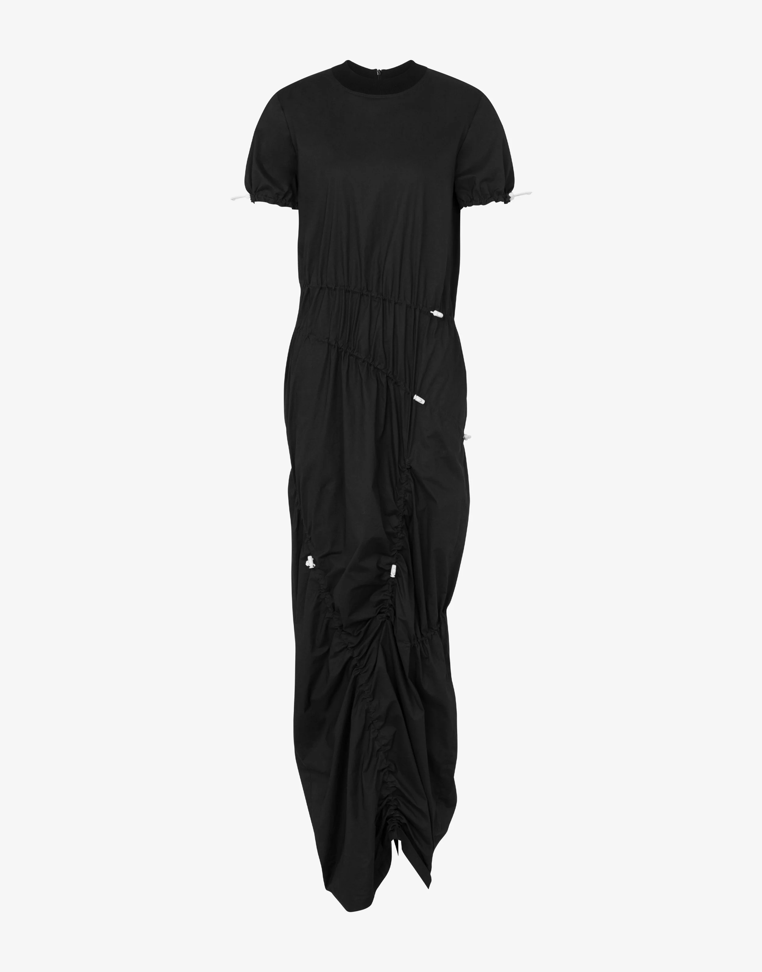 Abito in popeline di cotone stretch