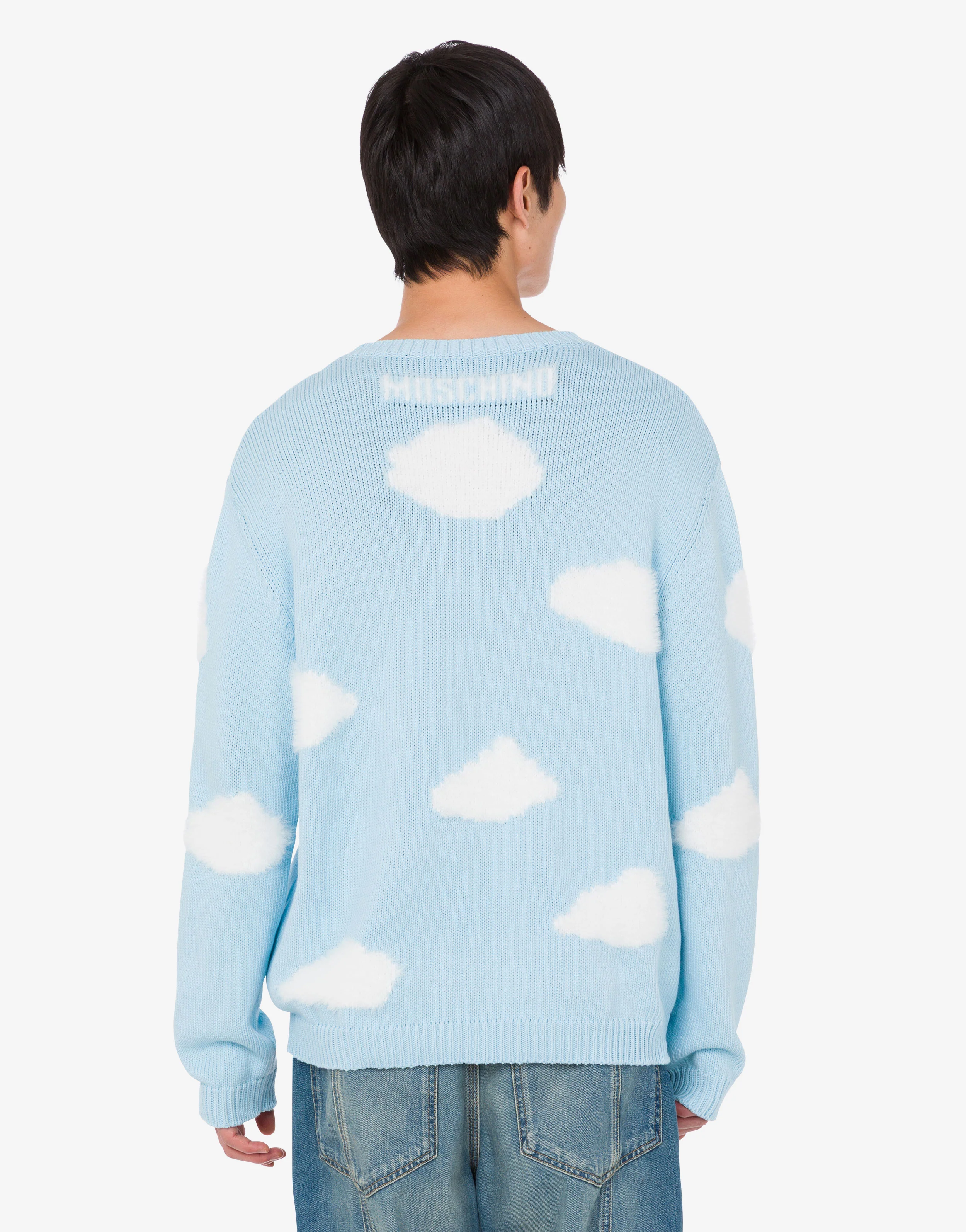 Pullover in misto cotone organico Archive Cloud