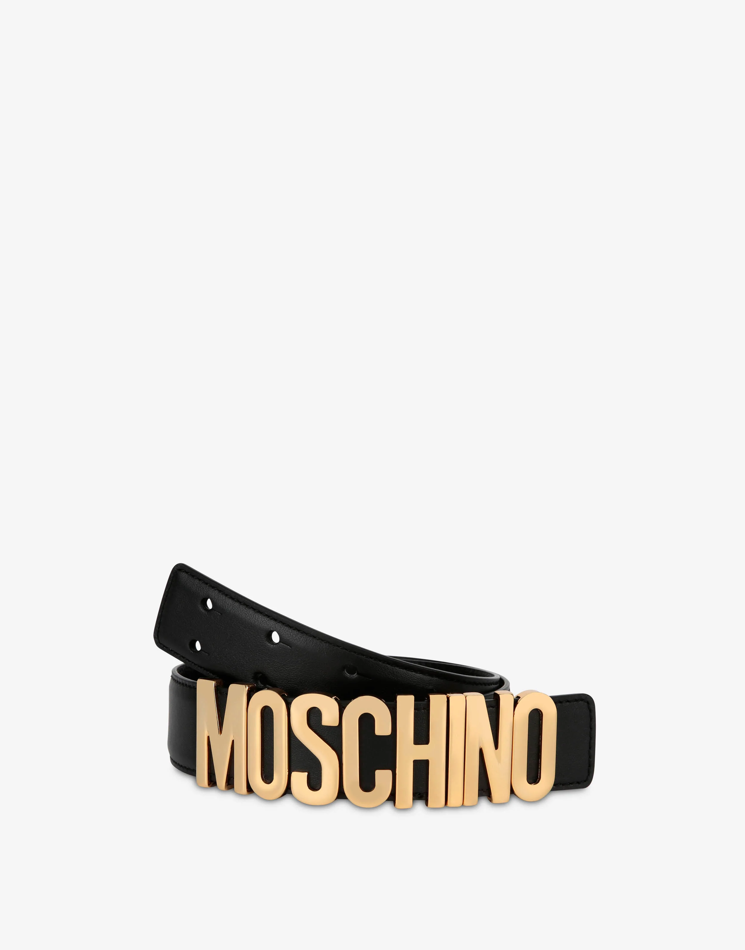 Cintura con logo Lettering