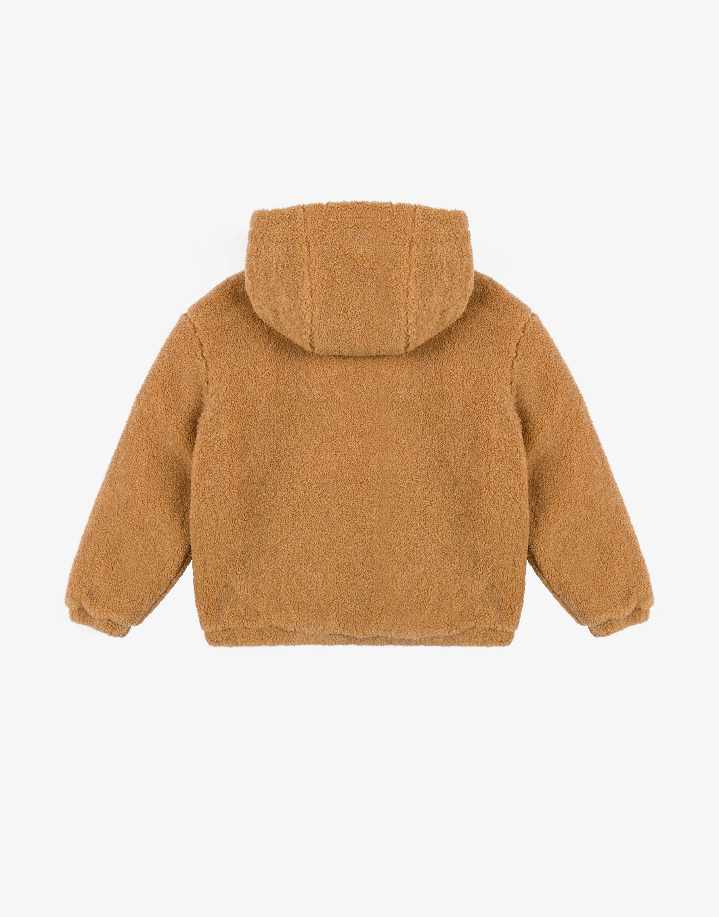 Giacca in tessuto soft con cappuccio