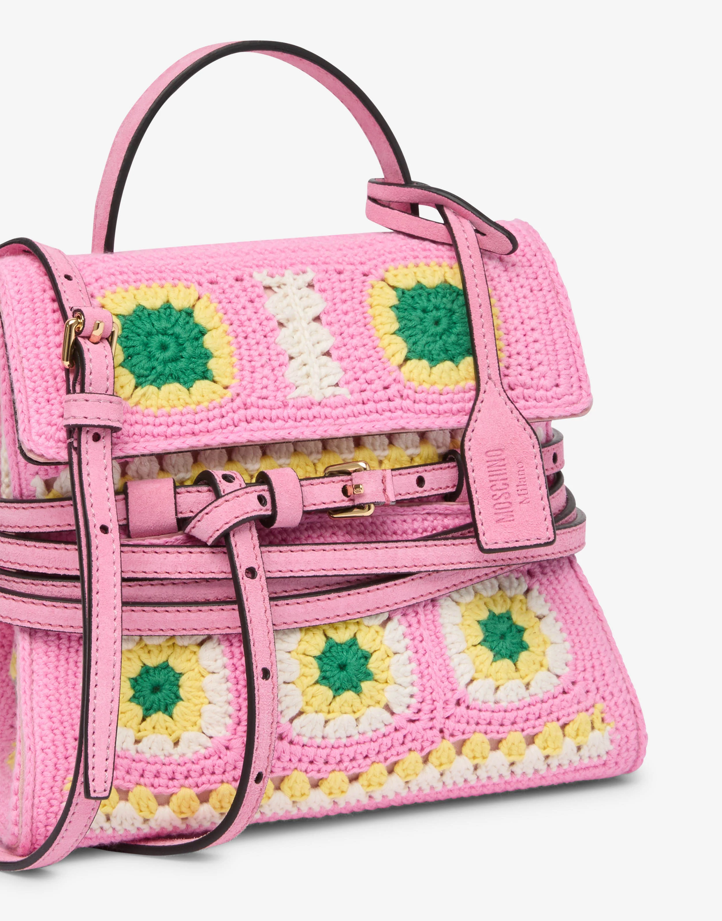 Borsa a mano piccola Moschino Tie Me