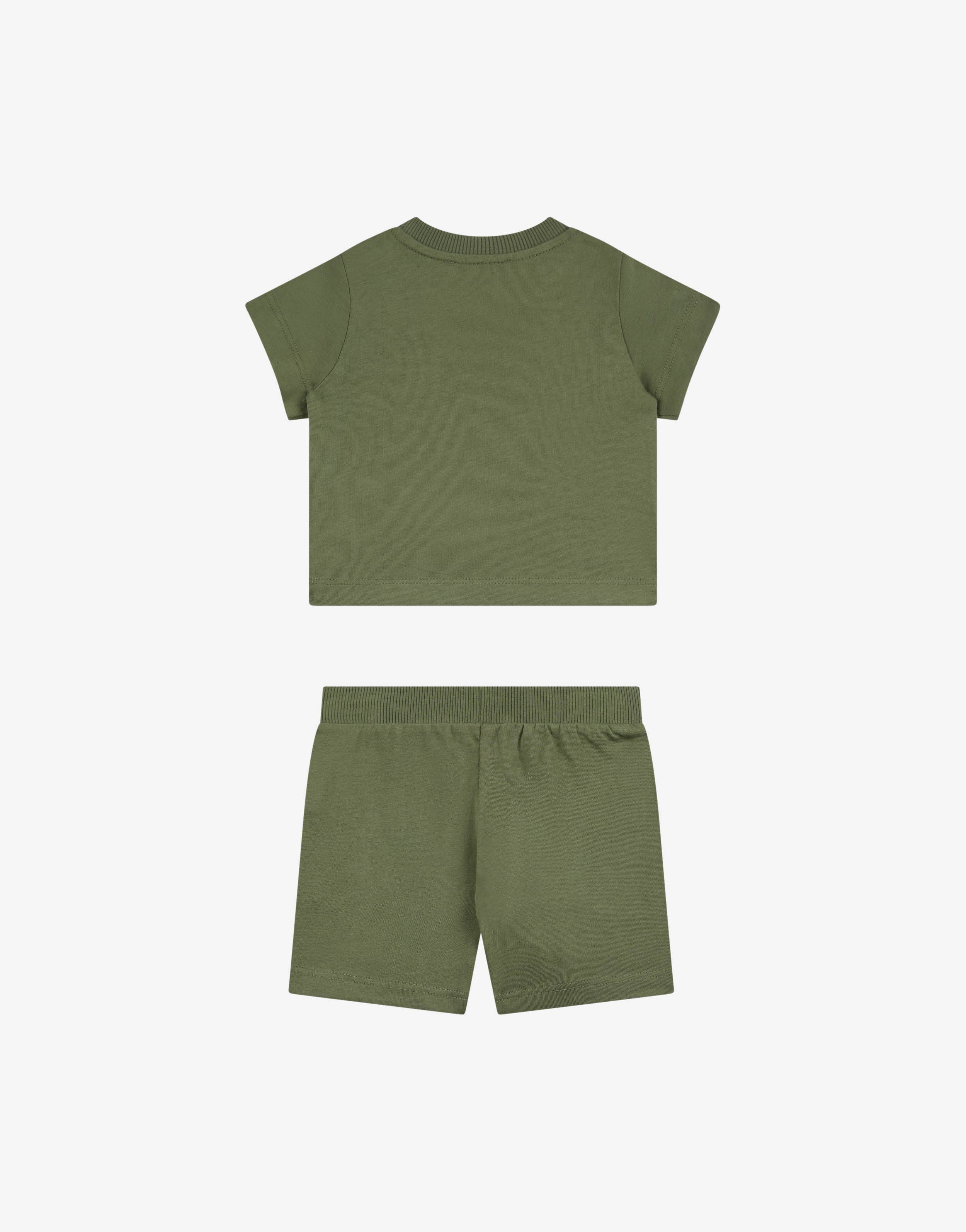 Completo t-shirt e short in jersey di cotone