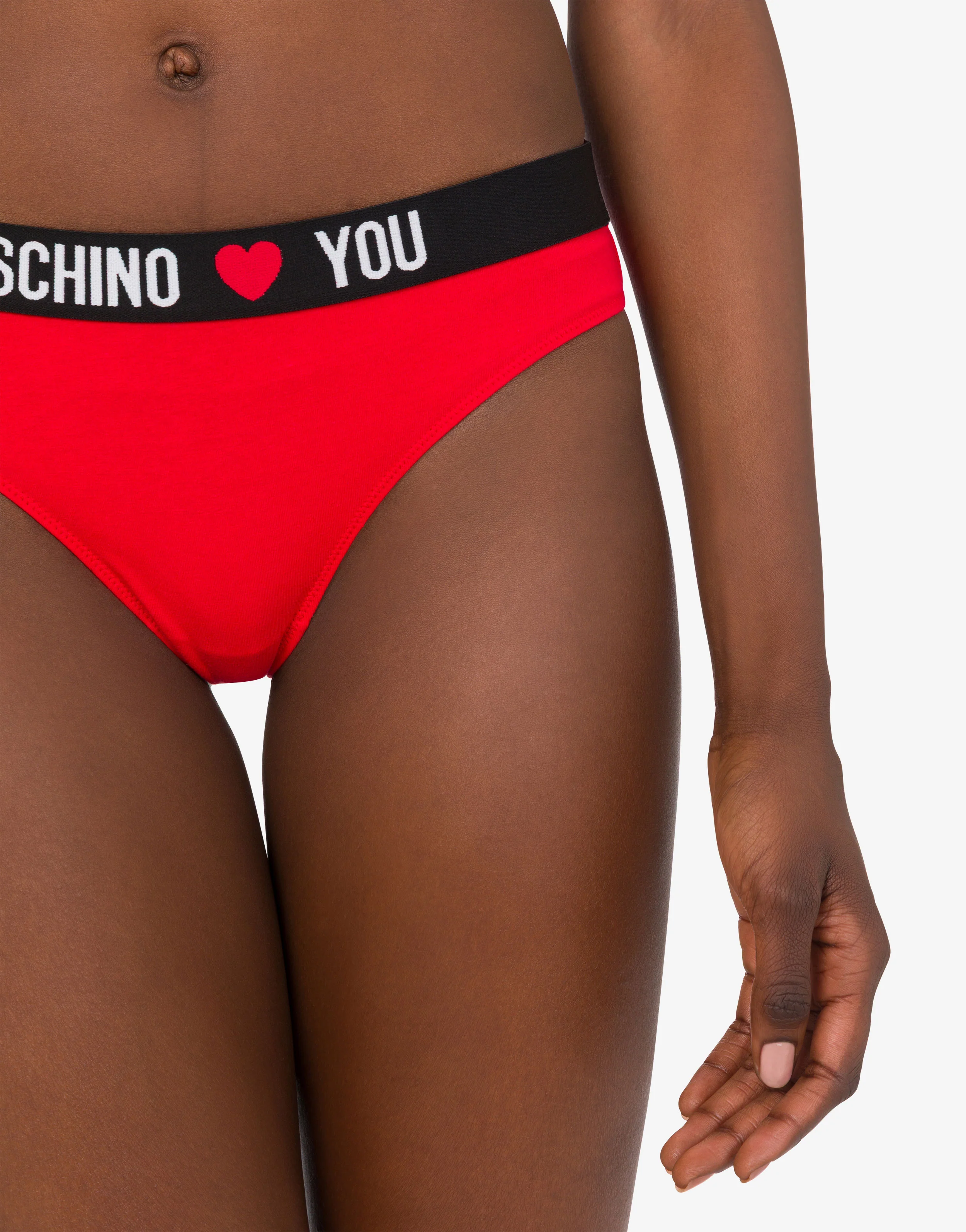 Set di 3 slip in jersey di cotone stretch