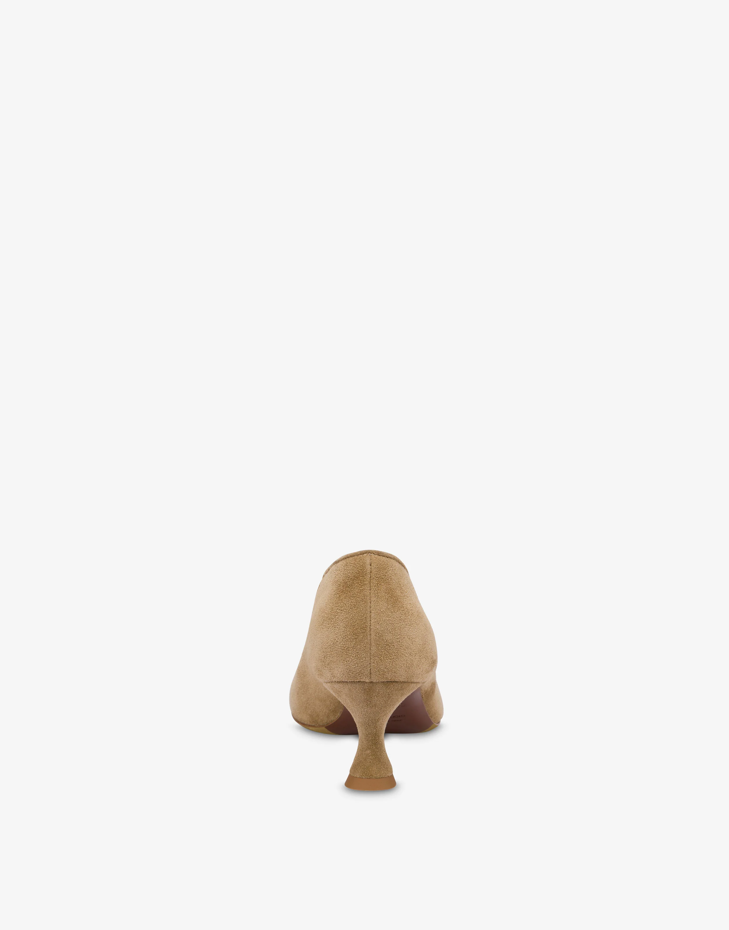 Décolleté in suede Duck