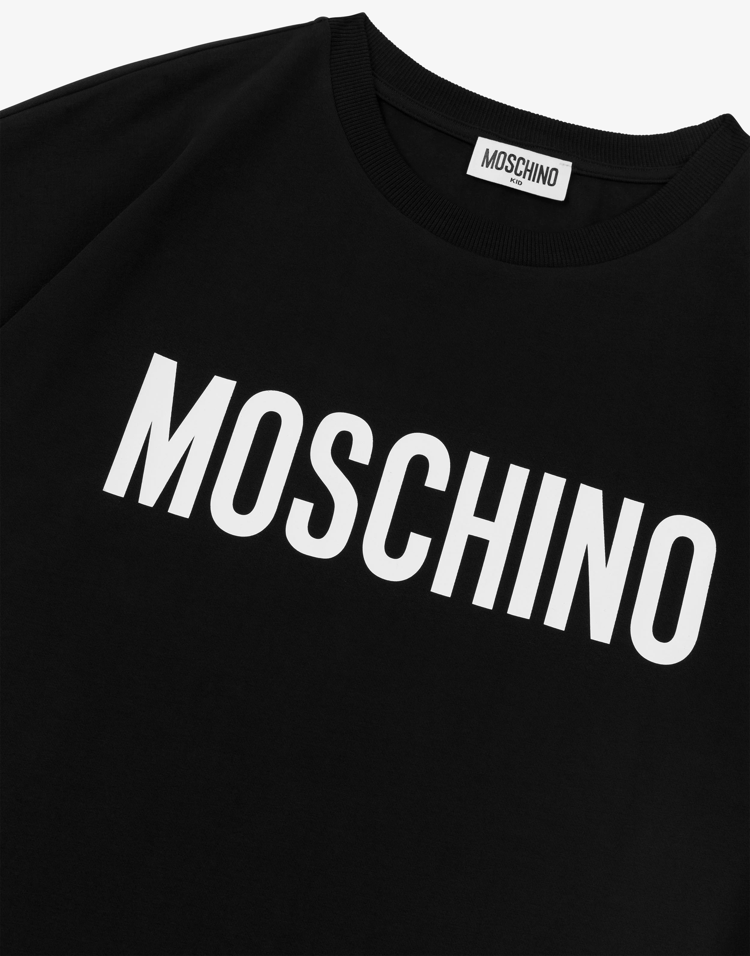 Abito in jersey Logo Print
