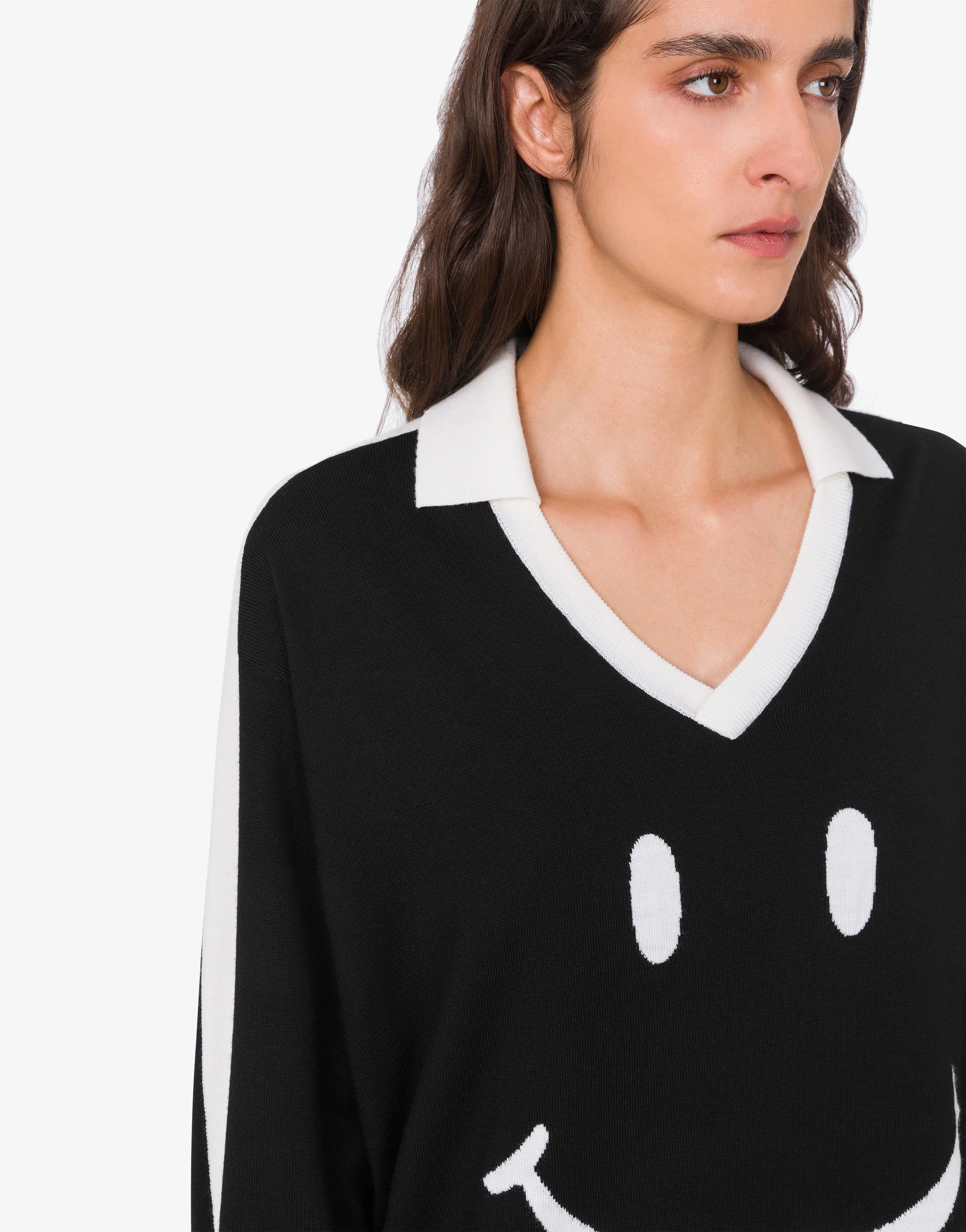 Maglia in lana merino extrafine Smiley®