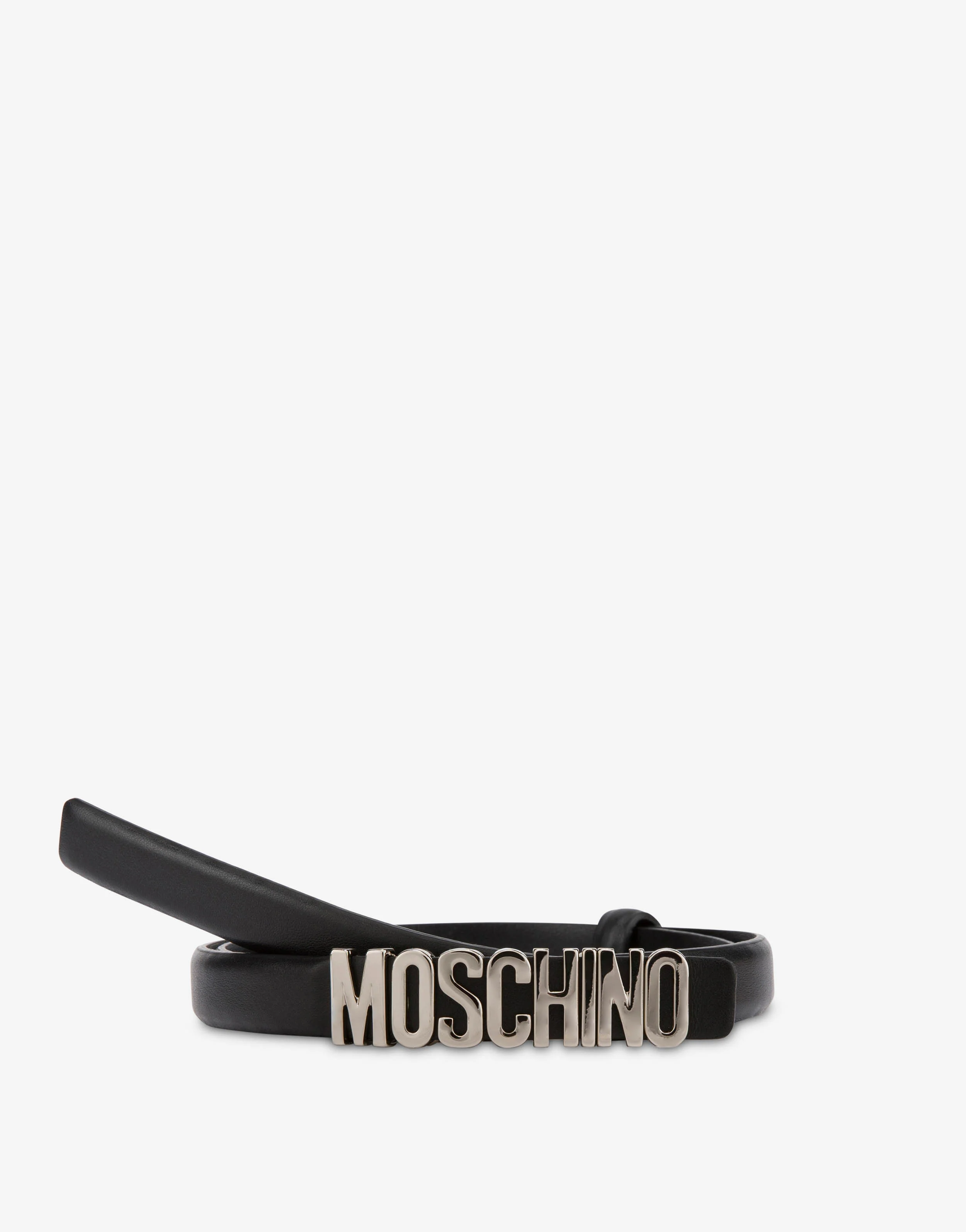 Cintura con mini logo Lettering