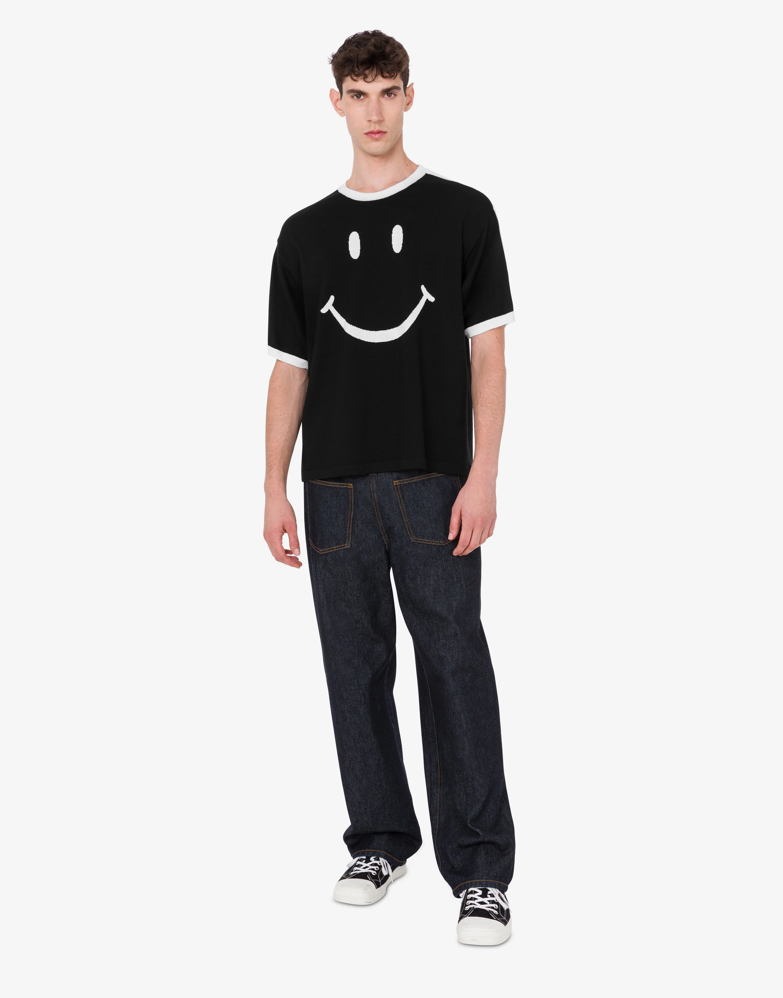 Maglia in lana merino extrafine Smiley®